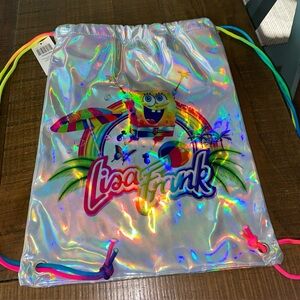 Lisa Frank x SpongeBob Holographic Cinch Bag